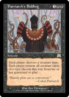 Patriarch's Bidding Onslaught